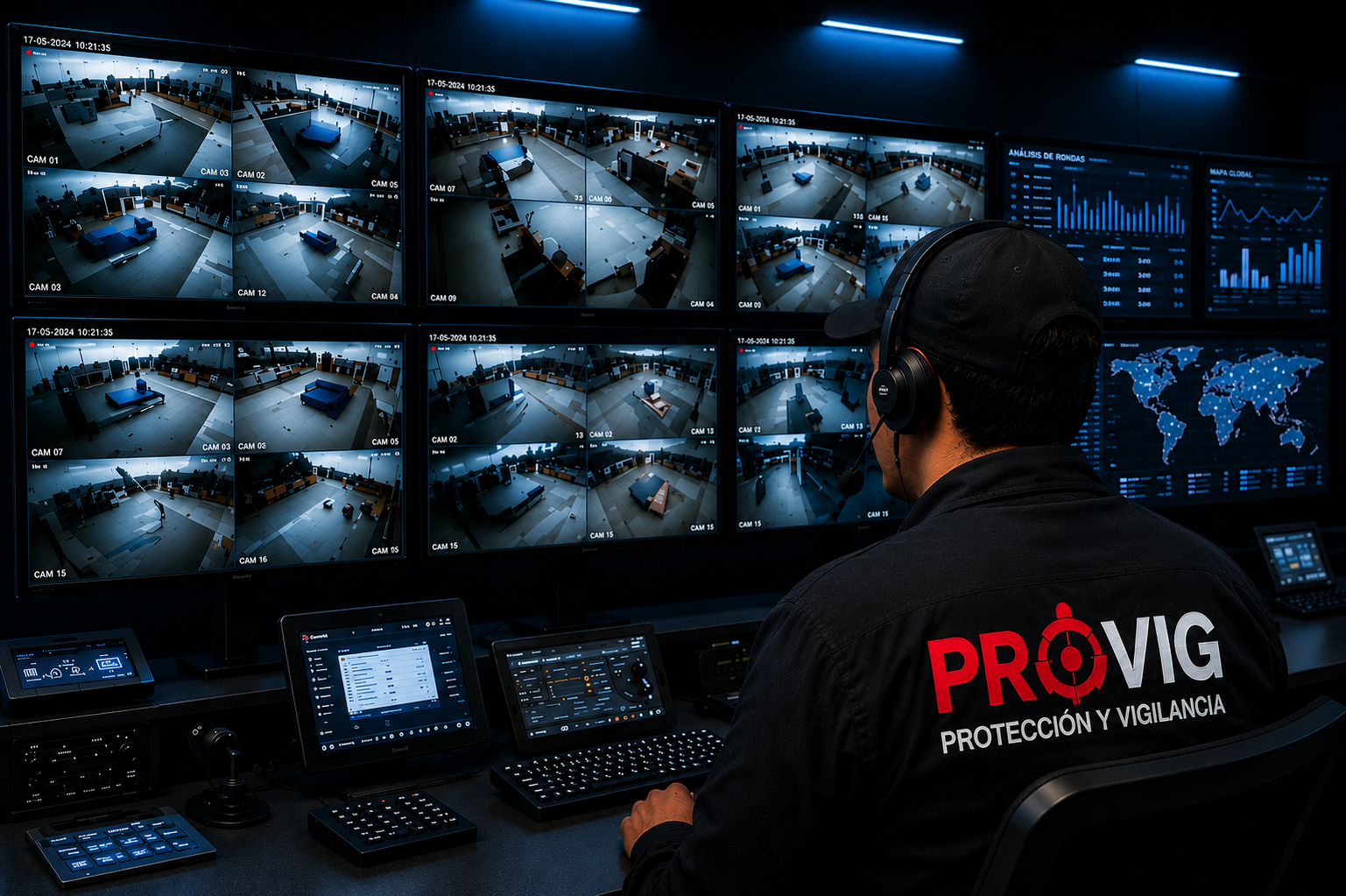 Operadores CCTV